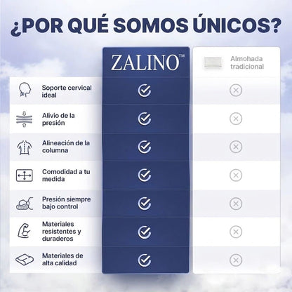 Repara tu Sueño y Recupera tu Vida Zalino™ Almohada Cervical