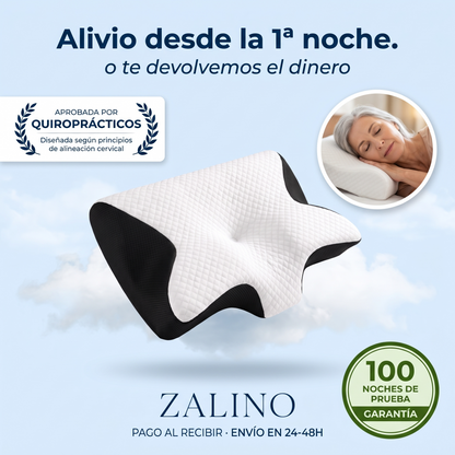 Repara tu Sueño y Recupera tu Vida Zalino™ Almohada Cervical